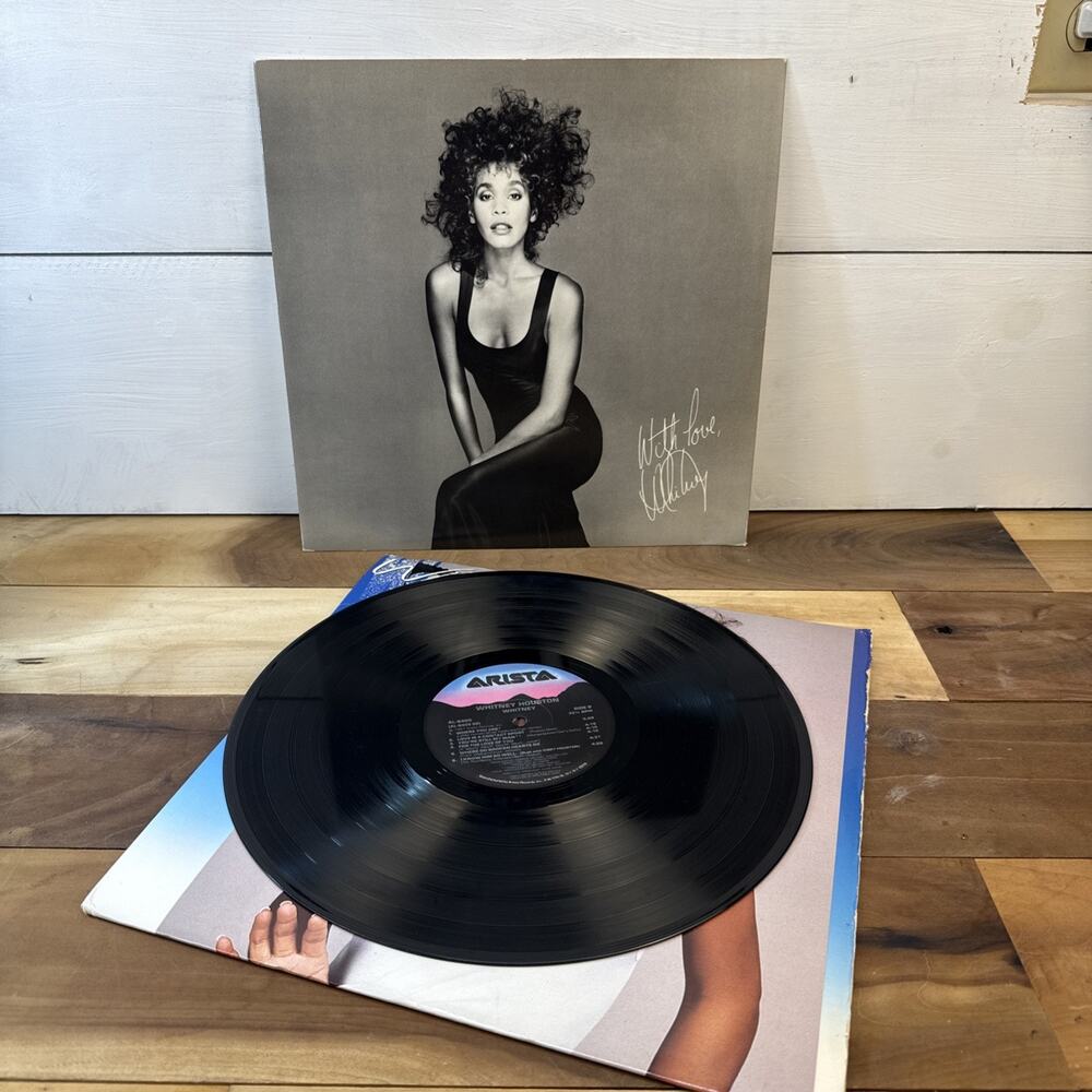 Whitney Houston Whitney Vinyl LP 1987 I Wanna Dance With Somebody Arista AL 8405 - Picture 5 of 9